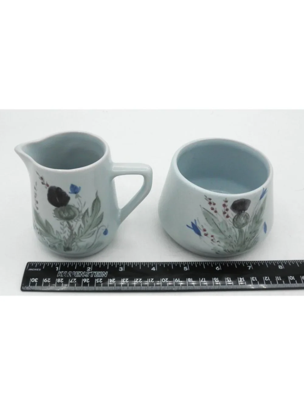 Thistleware by Buchan Cream and Open Sugar Set Pattern BUCTHI No 312 and 313